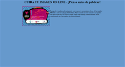 Desktop Screenshot of cuidatuimagenonline.com