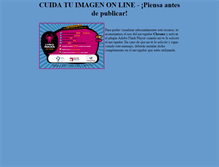 Tablet Screenshot of cuidatuimagenonline.com